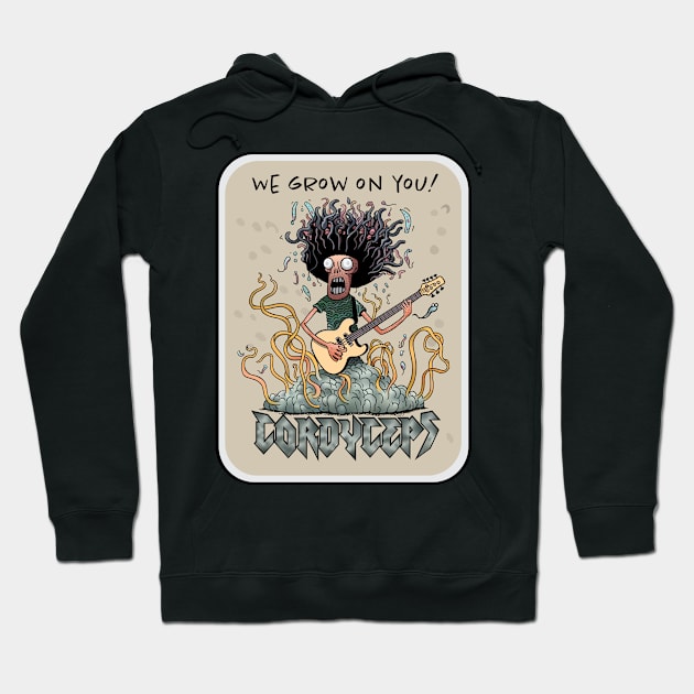 Cordyceps Rock Hoodie by SquishyKitkat